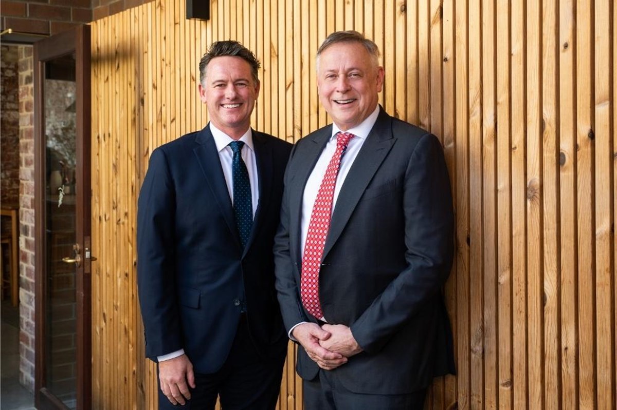Travis Coleman, Head of WA (left) and Peter Hanscomb, Head of Propvue and CEO (right)